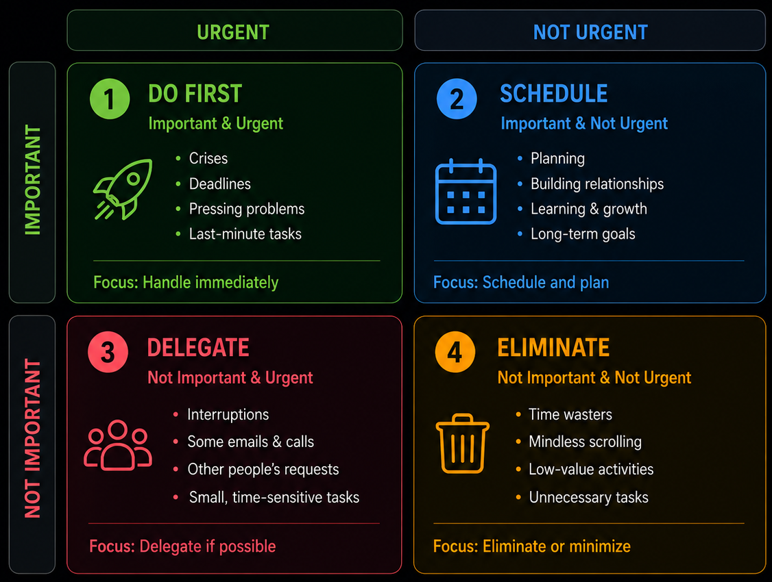  Eisenhower Matrix