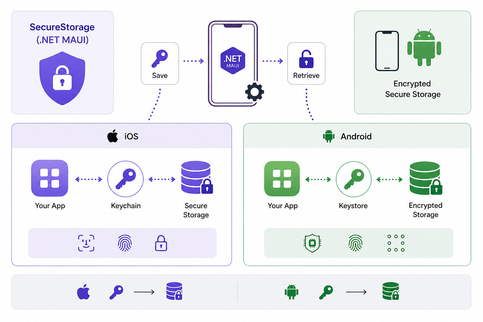SecureStorage in .NET MAUI