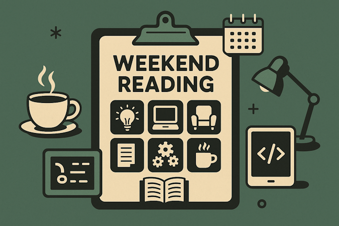 Weekend Reading #13