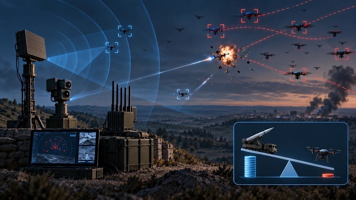 Counter-Drone Systems and Cost Inversion