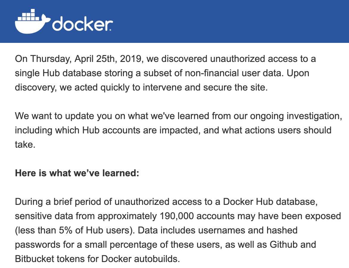 docker hached