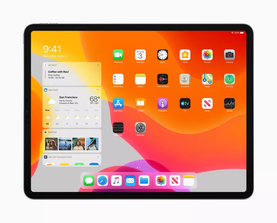 ipad screen