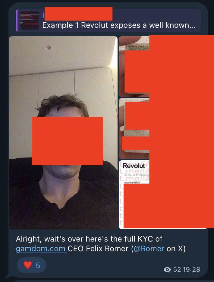 What data was exposed revolut